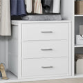 White 3 Drawer Dresser X93893