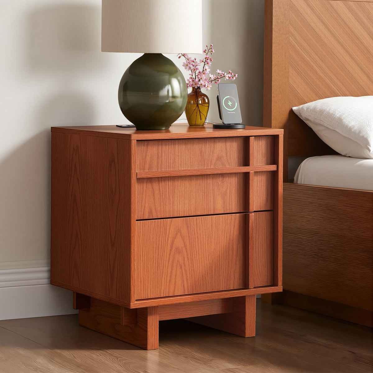 Mid Century Modern Nightstand A7877
