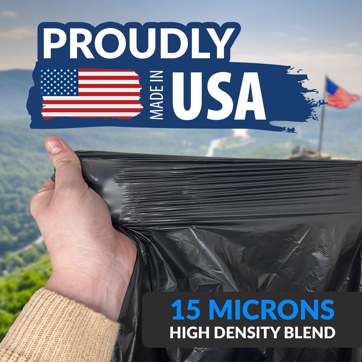 30 to 33 Gallon Heavy Duty Trash Bags Y898