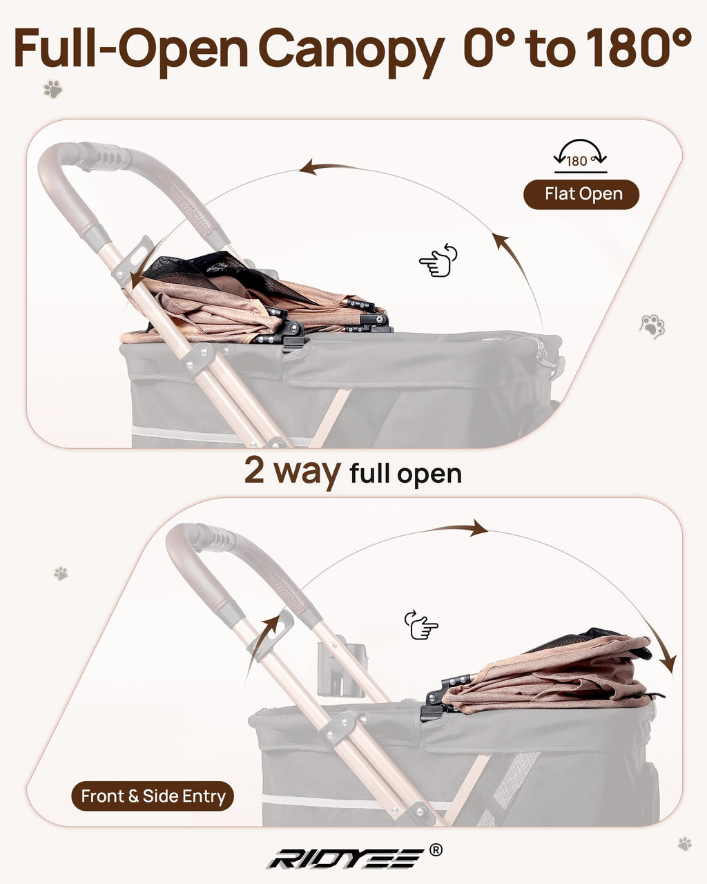 Foldable Dog Stroller R93461
