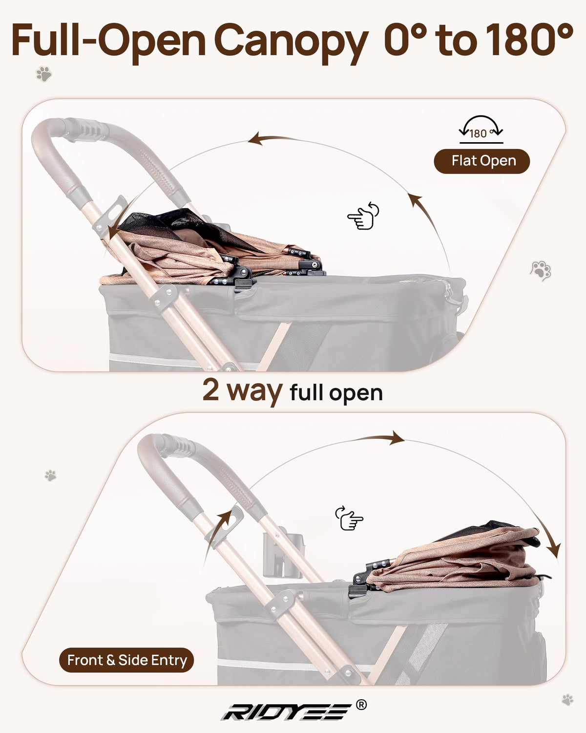 Foldable Dog Stroller R93461