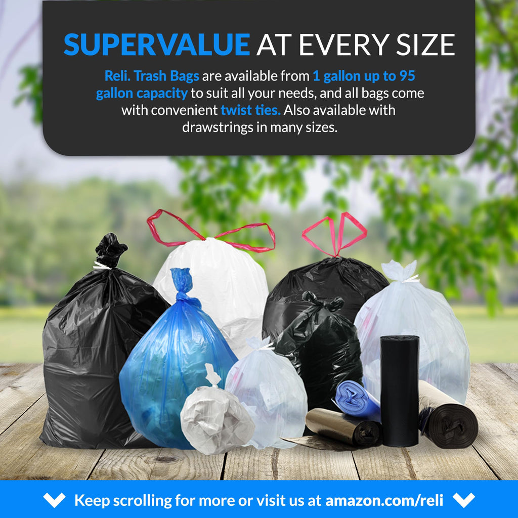 30 to 33 Gallon Heavy Duty Trash Bags Y898