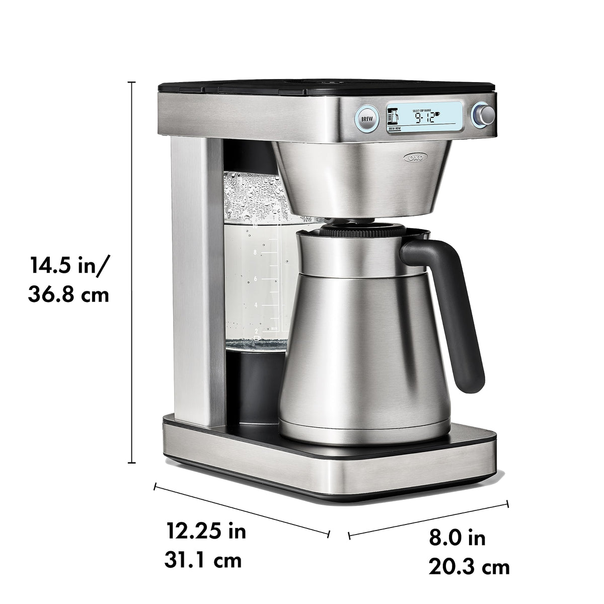 12-Cup Coffee Maker with Single-Serve Function N593157