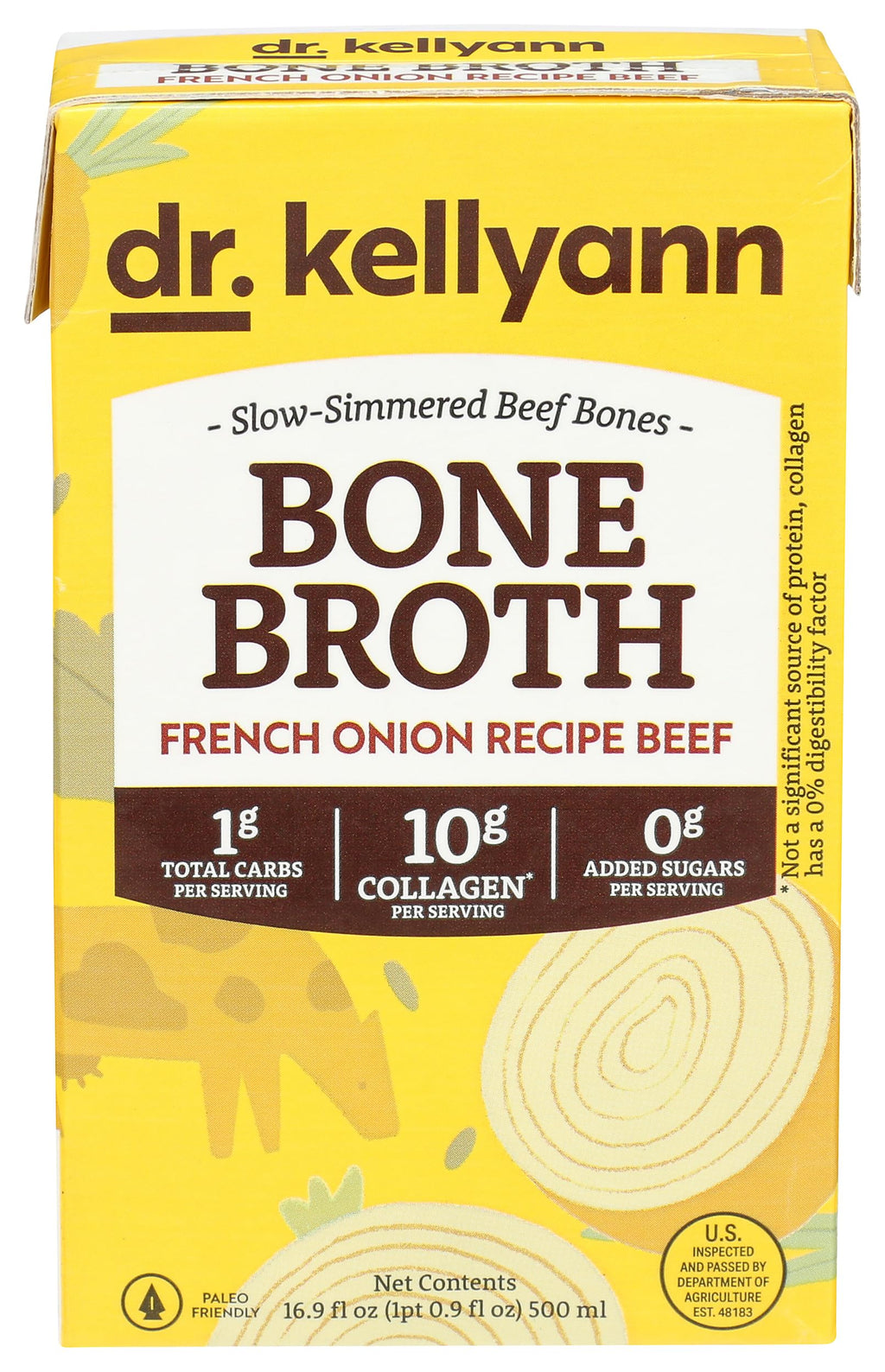 French Onion Bone Broth 16.9 Ounce S9606