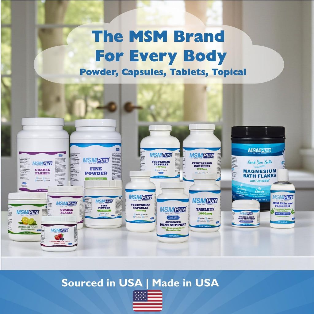 MSM 1000mg Vegetarian Capsules 120 Count B776273