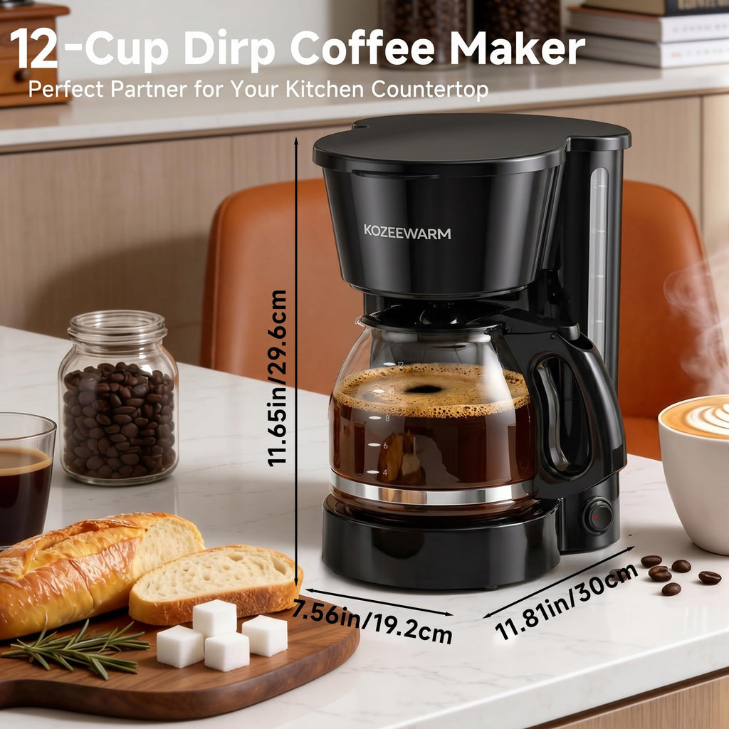 12 Cup Drip Coffee Maker W1139