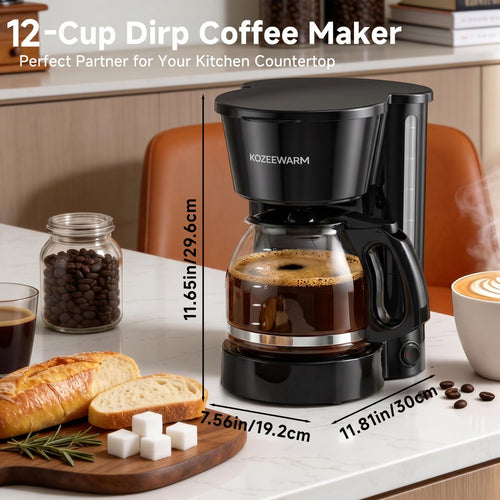 12 Cup Drip Coffee Maker W1139