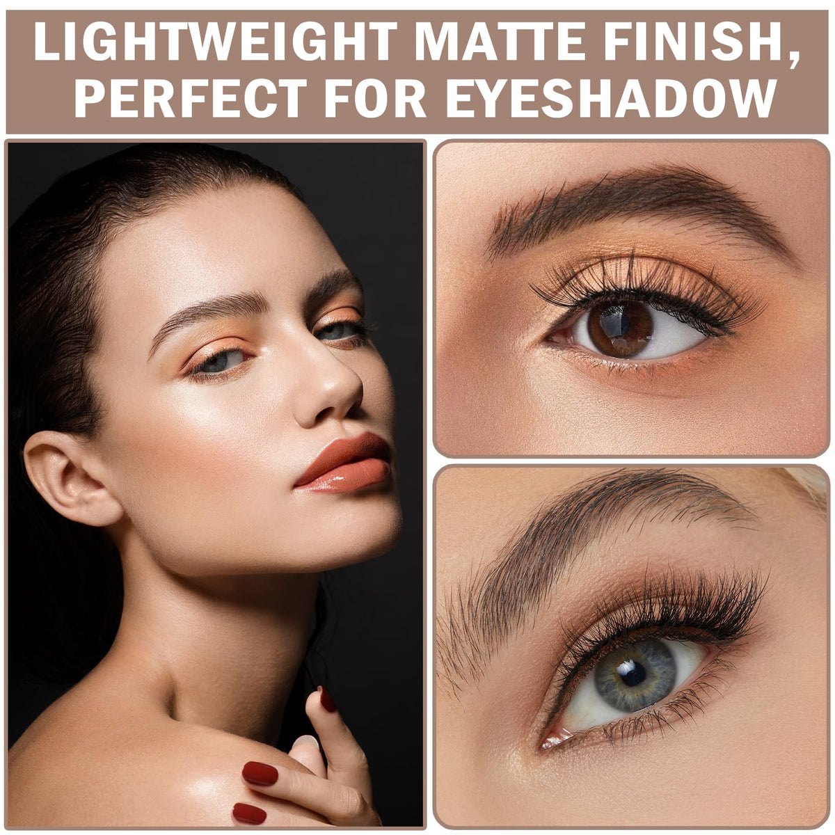 Matte Naked Eyeshadow Palette with Brush U1815