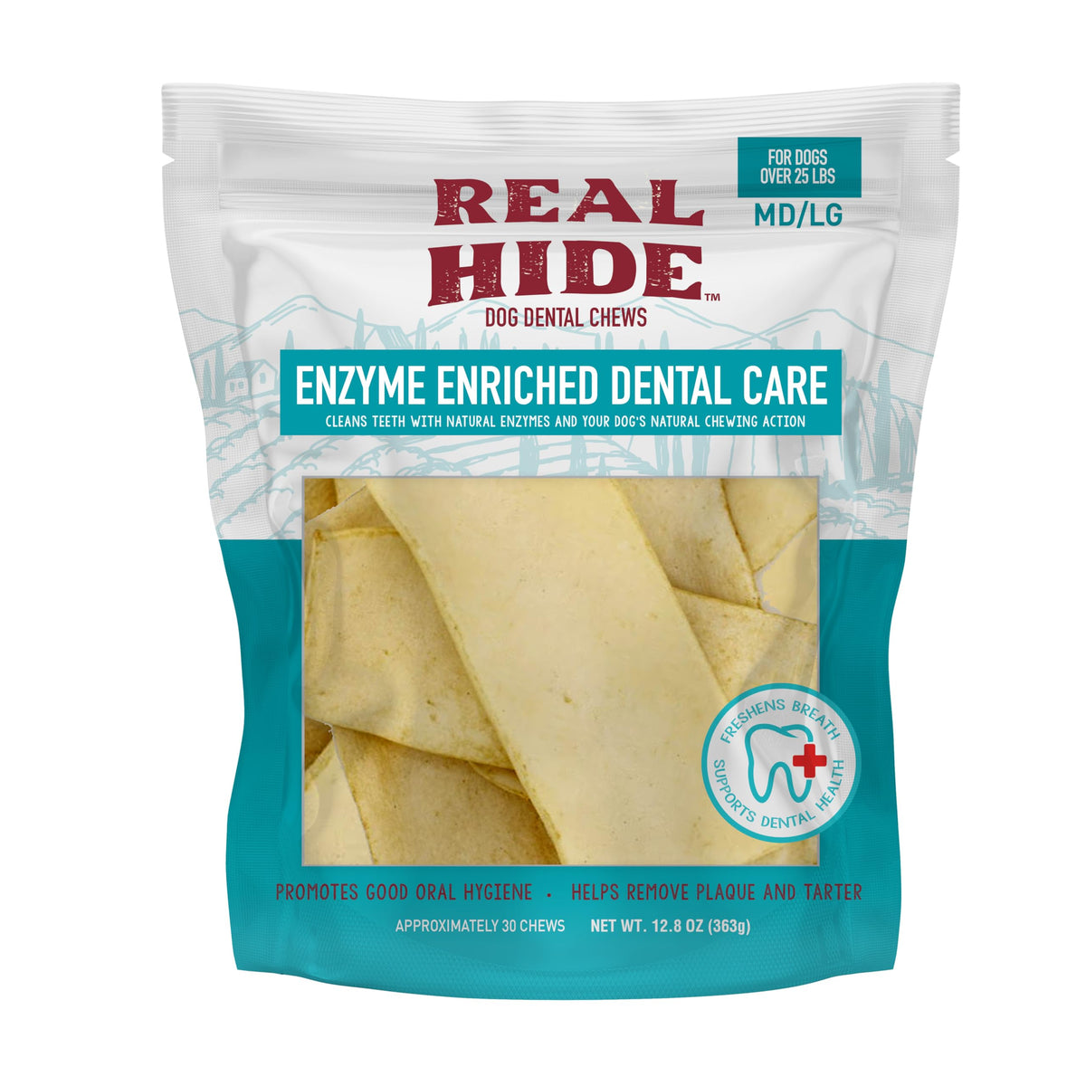 Enzyme Dental Care Dog Chews for Medium/Large Dogs U889496