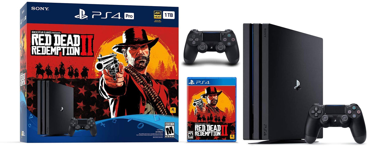 Playstation 4 Pro 1TB SSD Console with DualShock-4 Wireless Controller B923