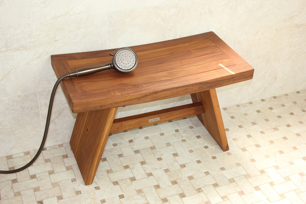 30" Teak Shower Bench N718959