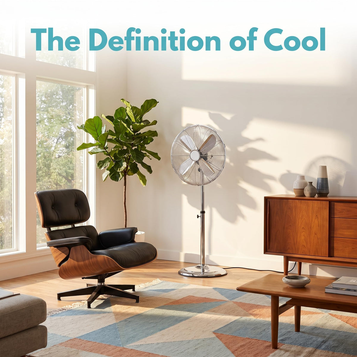 16 Inch Oscillating Pedestal Fan U18359