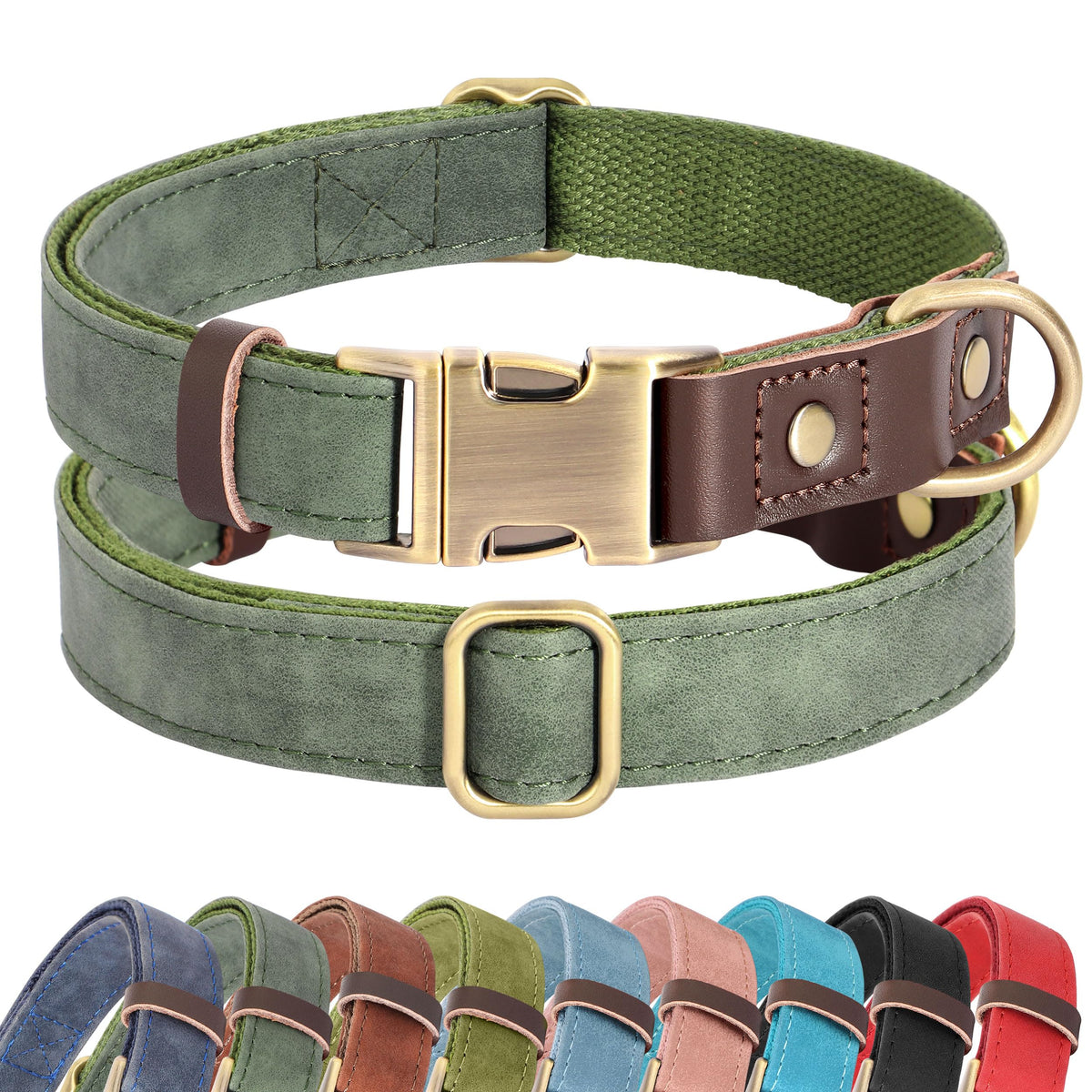 PU Leather Dog Collar H781