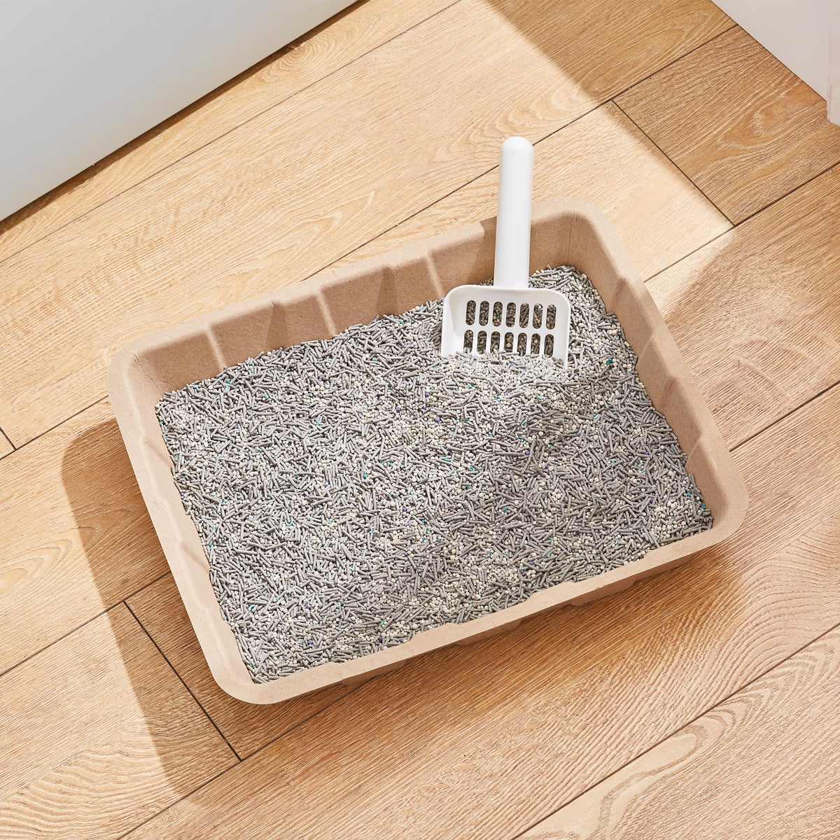 Disposable Cardboard Cat Litter Boxes 5 Pack K361