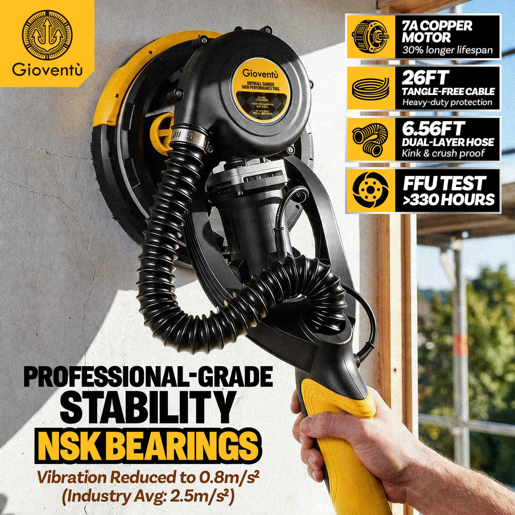 Electric Drywall Sander with Vacuum A86446