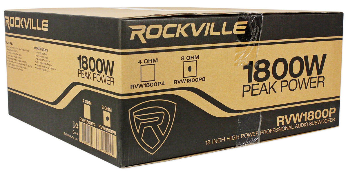 18" Raw DJ PA Replacement Subwoofer H199