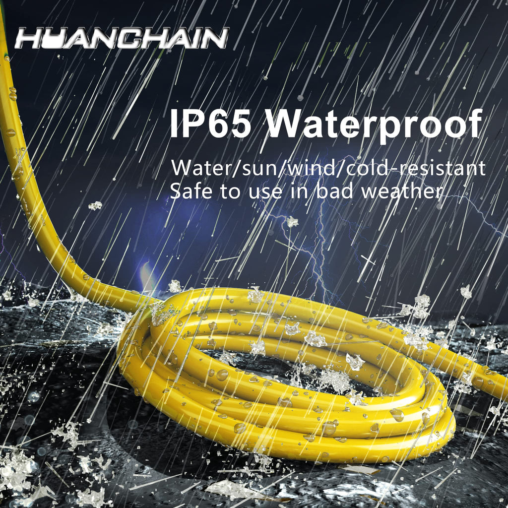 100 FT 12/3 Gauge Heavy Duty Outdoor Extension Cord Waterproof T14289